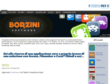 Tablet Screenshot of borzini.it